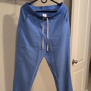 Figs Blue Joggers for Women Size L/T Large Tall
